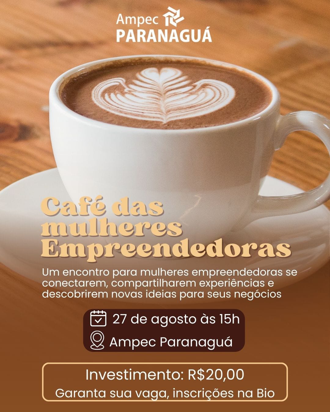 Encontro do Núcleo de Mulheres Empreendedoras Ampec Paranaguá